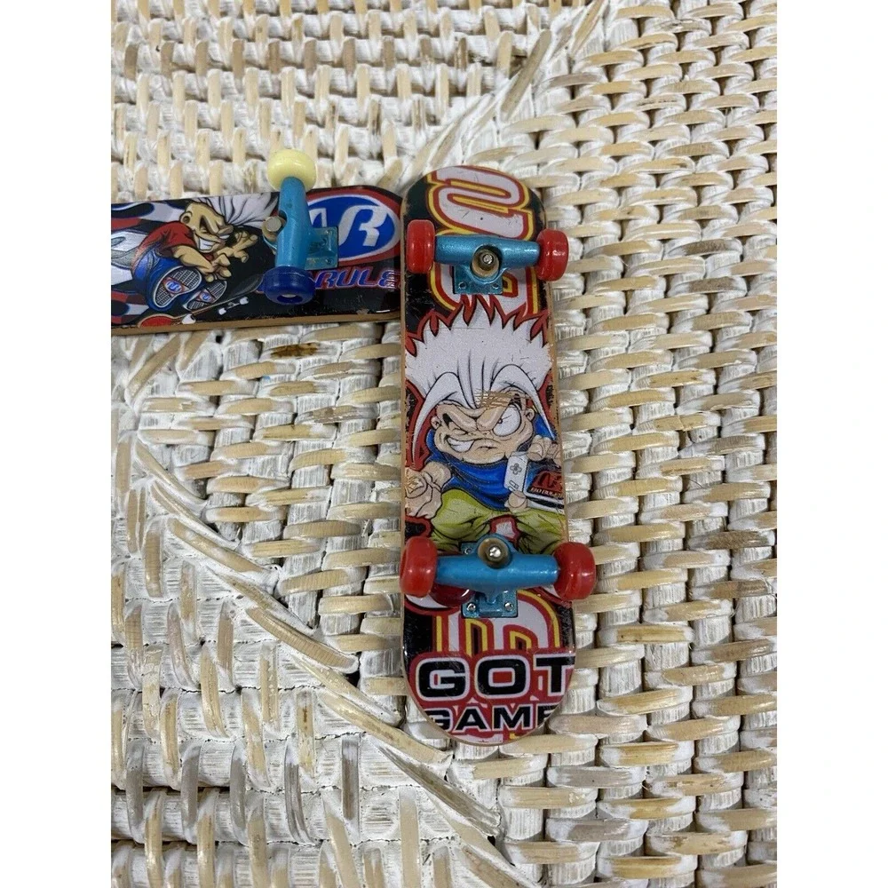 No Rules Y2K Vintage Lot Of 3‎ Cartoon Image Fingerboards